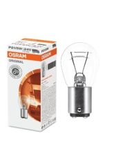 STANDART AMPUL- STOP/SİNYAL/PARK/GÖSTERGE AMPULÜ; 24V/P21/5W (7537) (DUY BAY15D) (OSRAM)
