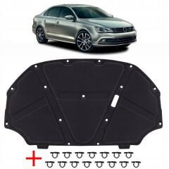 MOTOR KAPUT KEÇESİ KLİPSLİ 1.Kalite-JETTA 2011-2017