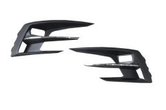 RENAULT MEGANE- 4- SD- 21/24; SİS LAMBA KAPAĞI SAĞ/SOL SET/SİS DELİKLİ/SİYAH/NİKELAJ ÇITALI (TYG)