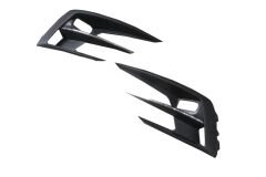 RENAULT MEGANE- 4- SD- 21/24; SİS LAMBA KAPAĞI SAĞ/SOL SET/SİS DELİKLİ/SİYAH/NİKELAJ ÇITALI (TYG)