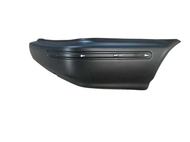 HONDA CIVIC- SD- 96/98; ARKA TAMPON SİYAH (BANT DELİKLİ MY)