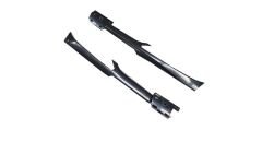 PEUGEOT 206- HB- 99/09; FAR ALT ÇITASI SAĞ/SOL SET (2 PARÇA) SİYAH