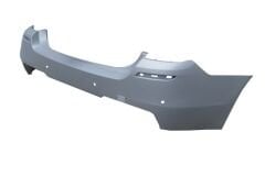 BMW 5 SERI- F10- 10/16; ARKA TAMPON GRİ (SENSÖR DELİKLİ)(ÇEKİ DEMİRİ KAPAKLI) (M-PAKET) (TYG)