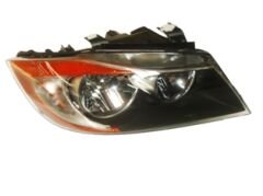 BMW 3 SERI- E90- 05/09; FAR LAMBASI SAĞ SİYAH/ELEKTRİKLİ (SARI REFLEKTÖRLÜ) (EAGLE EYES)
