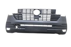 VOLKSWAGEN TRANSPORTER- T7.5- 19/24; ÖN TAMPON SİYAH SENSÖR DELİKSİZ (PANELVAN)(TYG)