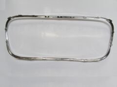 CITROEN C1- 10/13; ÖN TAMPON ORTA PANJURU NİKELAJ ÇERÇEVESİ (TW)