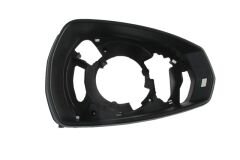 AUDI A3- SD/HB/SB- 12/16; AYNA KAPAĞI ÇERÇEVESİ SAĞ (SİYAH)