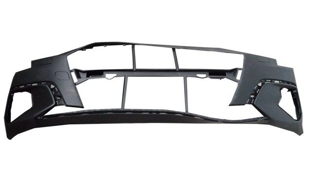 AUDI A3- SD/SB- 21/24; ÖN TAMPON ASTARLI SİYAH FAR YIKAMA KAPAKLI/SENSÖR DELİKLİ (ADVANCED)(TYG)