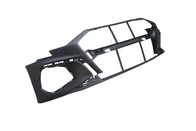 AUDI A3- SD/SB- 21/24; ÖN TAMPON ASTARLI SİYAH FAR YIKAMA KAPAKLI/SENSÖR DELİKSİZ (S LINE)(TYG)