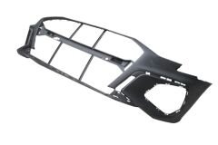 AUDI A3- SD/SB- 21/24; ÖN TAMPON ASTARLI SİYAH FAR YIKAMA KAPAKLI/SENSÖR DELİKLİ (S LINE)(TYG)