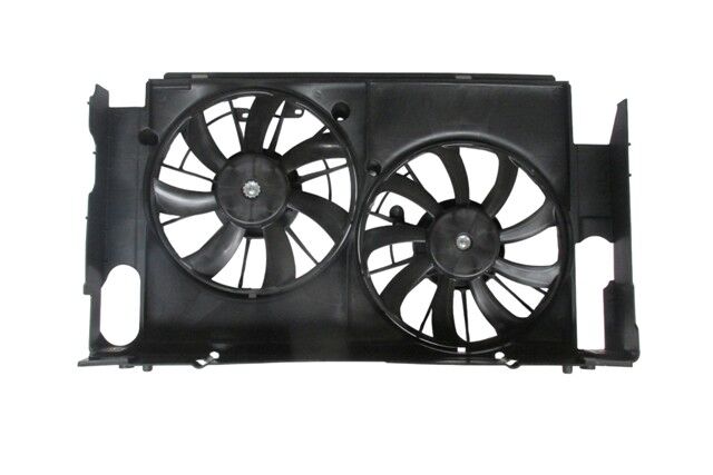 TOYOTA RAV4- 13/16; RADYATÖR VE KLİMA FAN DAVLUMBAZI KOMPLE ÇİFTLİ (MOTORLU)(9+7 KANAT) (ORİS)