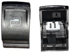 SEAT LEON- 13/20; ÖN/ARKA CAM DÜĞME BUTONU SAĞ/SOL AYNI (ADET) (NİKELAJLI)