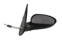 FIAT PALIO- 10/13; KAPI AYNASI SAĞ MANUEL SİYAH(ER AYNA)