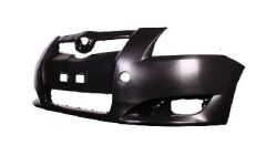 TOYOTA AURIS- 07/10; ÖN TAMPON SİYAH (SİS DELİKLİ/PANJURSUZ KARLIKSIZ) (TYG)