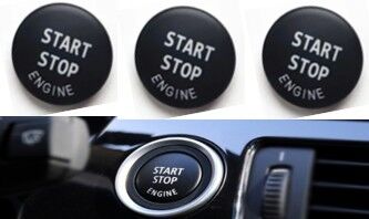 START STOP DÜĞME KAPAĞI SİYAH  BMW E60 E90 E84 E70 E71 E72