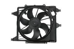 RENAULT CLIO- 2- HB- 98/01; RADYATÖR FAN DAVLUMBAZI KOMPLE (KLİMALI/MOTORLU)(6 KANAT)(ORİS)