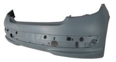 PEUGEOT 207- 06/12; ARKA TAMPON GRİ (BANT DELİKLİ TYG)
