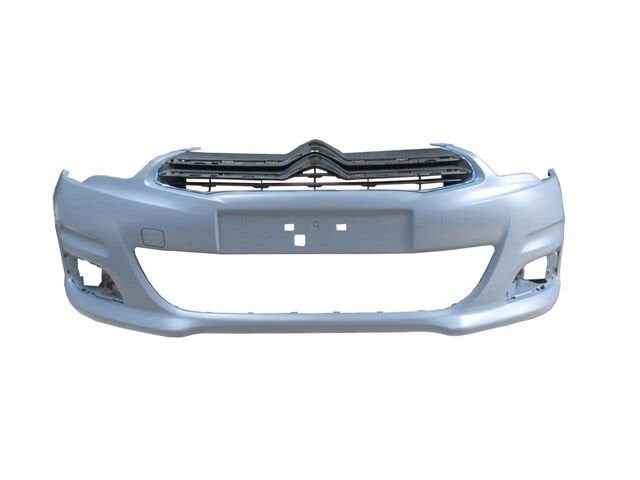 CITROEN C4- 11/17; ÖN TAMPON SİYAH (ASTARLI FAR YIKAMASIZ/SİS DELİKLİ/SENSÖR DELİKSİZ(TÜV)(TYG)