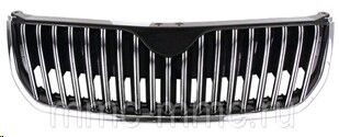 ÖN PANJUR KROM ÇİZGİLİ KROM ÇERCEVE MAT SİYAH SUPERB 2009-2013