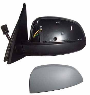 OPEL MERIVA- 03/06; KAPI AYNASI SOL ELEKTRİKLİ ISITMALI (GRİ KAPAKLI) (5FİŞLİ) (TW)