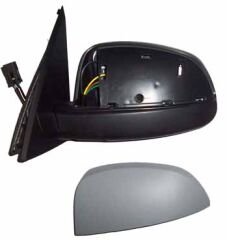 OPEL MERIVA- 03/06; KAPI AYNASI SOL ELEKTRİKLİ ISITMALI (GRİ KAPAKLI) (5FİŞLİ) (TW)