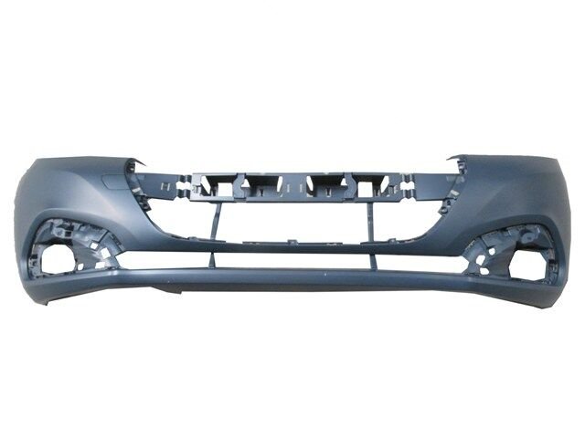 PEUGEOT 208- 16/20; ÖN TAMPON ASTARLI GRİ SİS DELİKLİ/SENSÖR DELİKSİZ (TYG)
