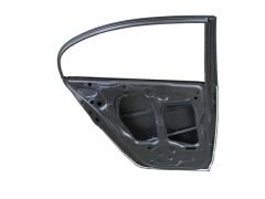 HONDA CIVIC- SD- 06/11; ARKA KAPI KOMPLE SOL SİYAH/BAND DELİKLİ (İCELİ/ÇEKOMASTİKLİ) (TW)