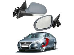 AYNA KOMPLE SOL ÇEVRE AYDINLATMALI  PASSAT 2005-2011