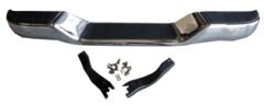 MAZDA B2500- PICK UP- 01/03; ARKA TAMPON NİKELAJLI (ALTI OVAL)(BAĞLANTI BRAKETLERİ İLE) (FPI)