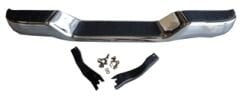 ISUZU D MAX- PICK UP- 04/07; ARKA TAMPON (NİKELAJLI ALTI OVAL BAĞLANTI BRAKETLERİ İLE)FPI