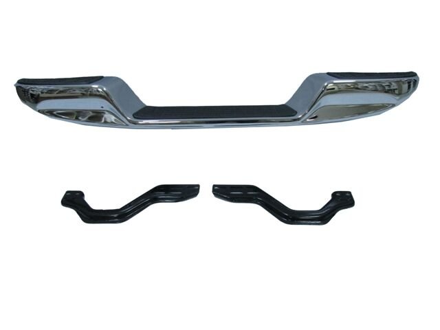TOYOTA HILUX- PICK UP LN145- 02/05; ARKA TAMPON (NİKELAJLI ALTI BOMBELİ BAĞLANTI BRAKETLERİ İLE)