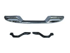 TOYOTA HILUX- PICK UP LN145- 02/05; ARKA TAMPON (NİKELAJLI ALTI BOMBELİ BAĞLANTI BRAKETLERİ İLE)