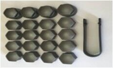 BİJON KAPAK SETİ ŞİFRELİ GRİ 63