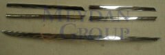 MERCEDES ML CLASS- W163- 98/05; ÖN PANJUR ÇITASI NİKELAJLI SET (5 PARÇA)