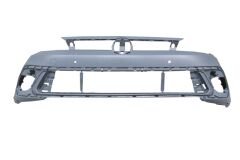 VOLKSWAGEN POLO- 8- 21/24; ÖN TAMPON ASTARLI GRİ/BRAKETLİ/2 SENSÖR DELİKLİ (TYG)