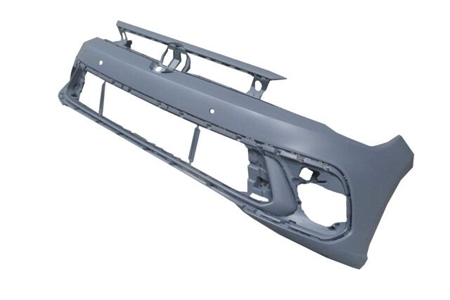 VOLKSWAGEN POLO- 8- 21/24; ÖN TAMPON ASTARLI GRİ/BRAKETLİ/2 SENSÖR DELİKLİ (TYG)