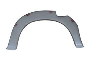 TOYOTA HILUX- PICK UP VIGO- 05/11; ARKA ÇAMURLUK AĞZI PLASTİĞİ SOL 4X4 SİYAH VE BEYAZ RENKLİ