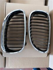ÖN PANJUR BÖBREK KROM SİYAH SET BMW E60+LCİ 2004-2009