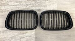 ÖN PANJUR BÖBREK PARLAK SİYAH  SET BMW E39