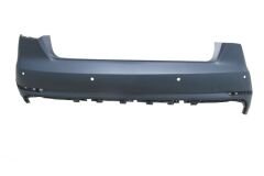 AUDI A4- 15/18; ARKA TAMPON GRİ (SENSÖR DELİKLİ) (TW)