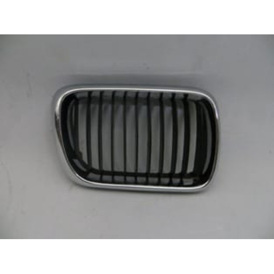 Bmw 3 Serı- E36 Ön Panjur Sağ Siyah/nikelaj Çerçeveli (1994-1998)