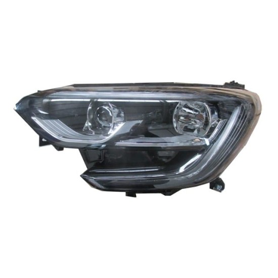 Renault Megane Far Lambası Sol El./motorlu/mercekli/siyah