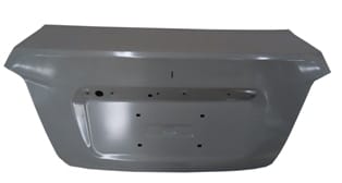 Chevrolet Aveo Arka Bagaj Kapağı Gri/iceli (2011-2013)
