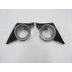 Peugeot 207 Sis Lamba Kapağı Sağ/sol Set Sis Delikli Çerçevesi Gri