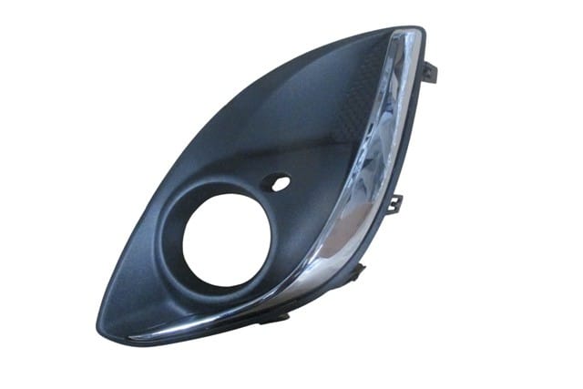Opel Corsa- D Sis Lamba Kapağı Sol Siyah/nikelaj Çıtalı Sis