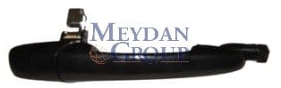 Mazda 6 Ön Kapı Dış Açma Kolu Sağ Siyah/düz (2003-2006)