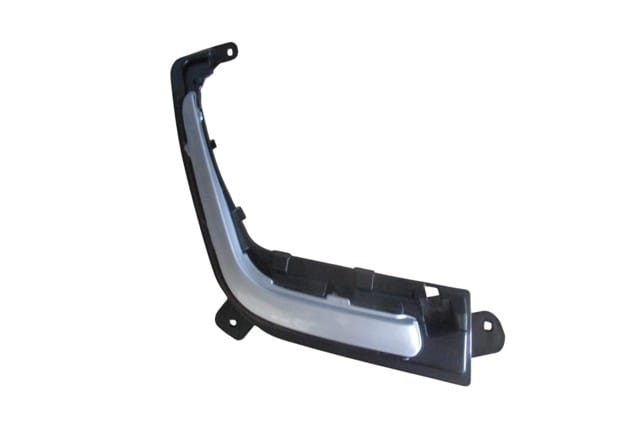 Peugeot 308 Sis Lamba Çerçevesi Sol Siyah/çıtası Gümüş Gri (2011-2013) OEM 1607809580