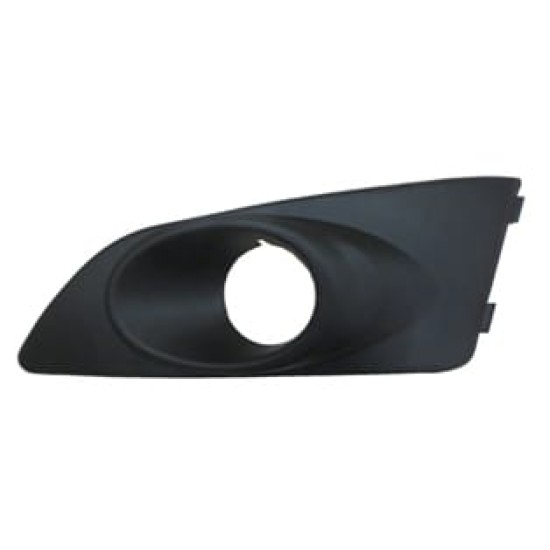 Chevrolet Aveo Sis Lamba Kapağı Sol Sis Delikli Siyah (2011-2013)