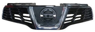 Nissan Qashqai J10 Ön Panjur Siyah Nikelaj Kaplamalı (2010-2013) OEM 62310-BR00A