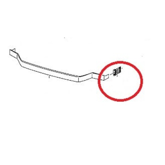 Volkswagen Crafter Panjur Alt Çıtası Braketi Sağ/sol Set 2 Parça Volkswagen Crafter Panjur Alt Çıtası Braketi Sağ/sol Set 2 Parça